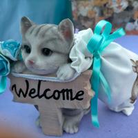 GATTO WELCOME CON PROFUMATORE
