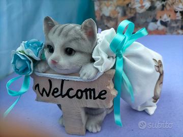 GATTO WELCOME CON PROFUMATORE
