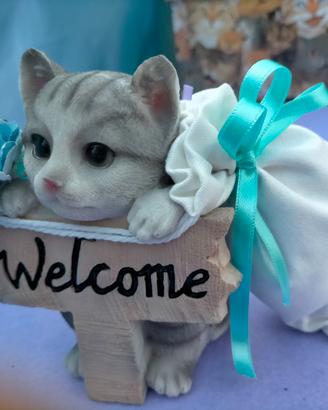 GATTO WELCOME CON PROFUMATORE