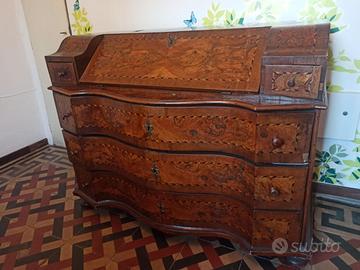 Trumeau/ribalta trentino di fine 1700