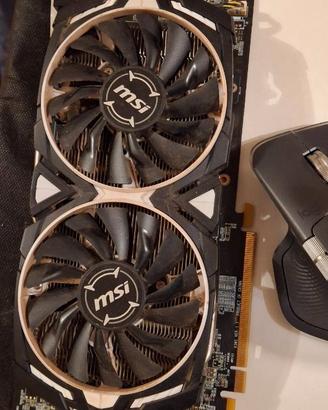 Scheda graficaAMD e mouse logitch mx master 4
