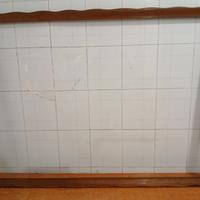 Cornice grande in legno di Qualità, Antico Vintage