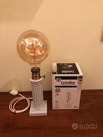 Lampada da tavolo vintage artigianale