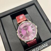 Orologio Parmeggiani Milano. Cassa in acciaio.