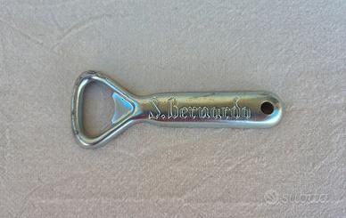 Apribottiglie vintage Acqua S. Bernardo in metallo