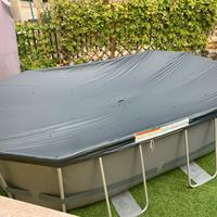 Fresca piscina fuori terra
