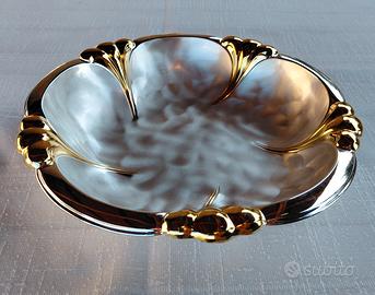 Ciotola Centrotavola REICHART Ottone Placc.Argento