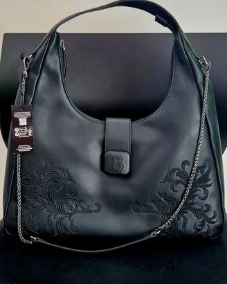 Borsa Hobo Tosca Blu Nera