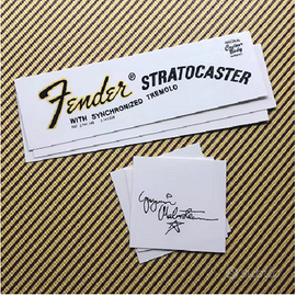 Fender decalcomania  paletta  chitarra Malmsteen