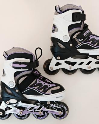 2PM Sports pattini in linea da Bambina nr. 28-31
