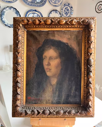 Antico ritratto epoca 900.