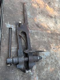 Antica Grande Morsa Da Fabbro Falegname