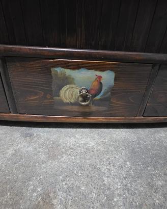 piattaia in legno 