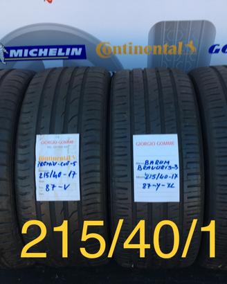 GOMME USATE 215/40/17