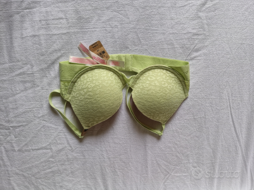 Reggiseno Victoria's Secret Pink in pizzo verde
