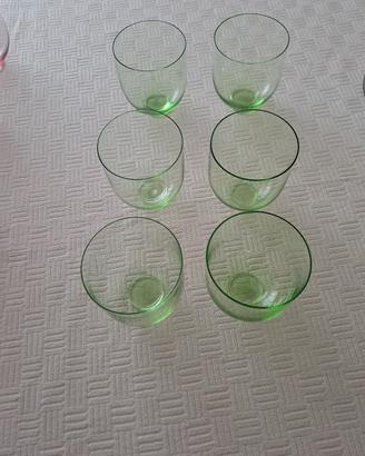Bicchieri vetro Nason Moretti murano
