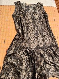 Vestito elegante in pura seta tg.46 Pennyblack