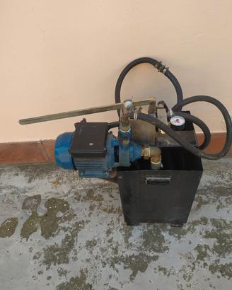 Pompa per travasare liquidi olio e gasolio elettre