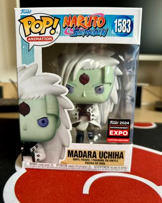Madara uchiha funko pop 1583 naruto shippiden