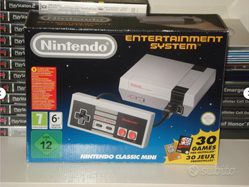 console nintendo classic mini nuova new completa