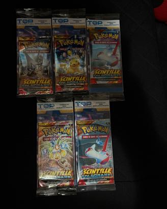 Bustine Pokémon scintille folgoranti