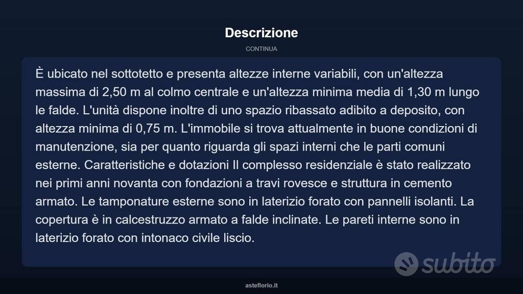 Appartamento – Carsoli, L'Aquila - Altro
