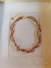 Girocollo - braccialetto con perline