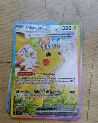 Pikachu ex cuore risoluto