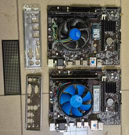 2 Schede madri 8/9 gen con CPU, RAM ed SSD