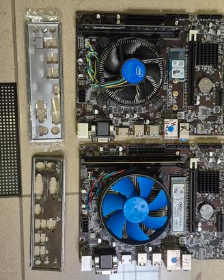 2 Schede madri 8/9 gen con CPU, RAM ed SSD