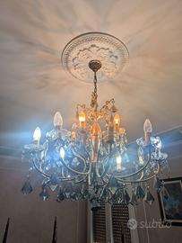 Lampadario in cristallo