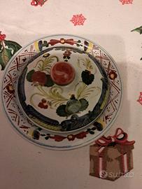 Zuccheriera in maiolica Padovani  Faenza 
