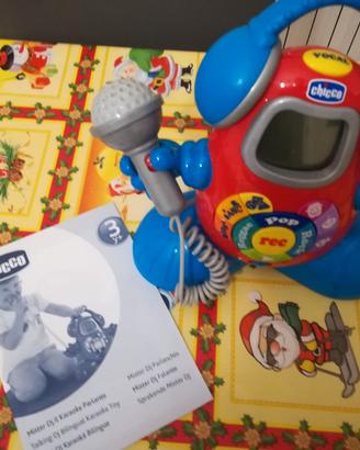 gioco chicco mister dj il karaoke parlante