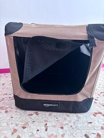 Trasportino cane/gatto portatile pieghevole