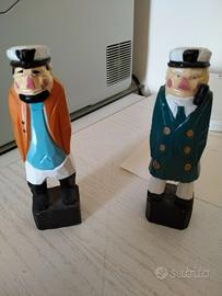 Coppia statuine gallesi