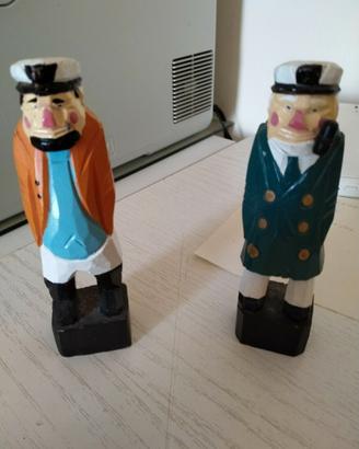 Coppia statuine gallesi