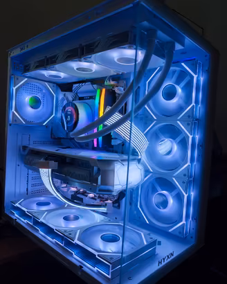 PC gaming 9800X3D RX 9070 XT 