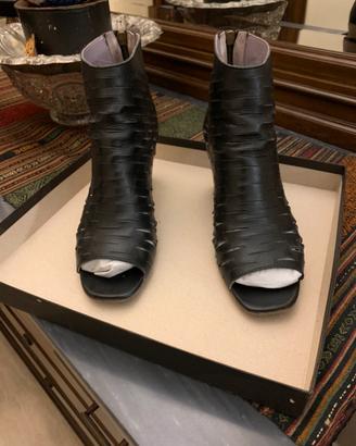 Scarpe in pelle nere, numero 40 -