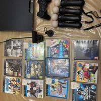 Playstation 3 con giochi e accessori