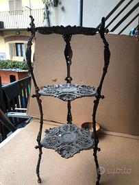 porta vaso in metallo