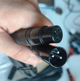Cavo XLR-Cannon per microfono, 5m