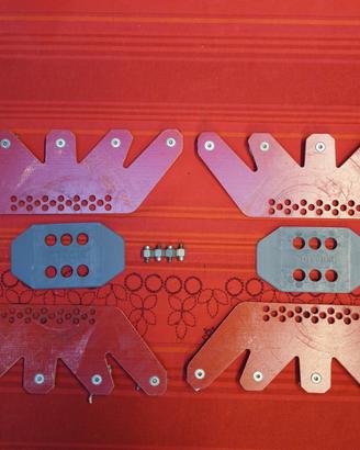 Piastre Virus Isolator per attacchi snowboard