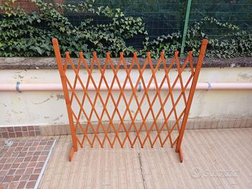 Staccionata il legno estendibile