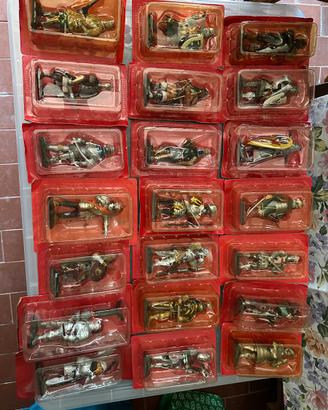 53 pezzi soldatini  storico medioevali DeAgostini