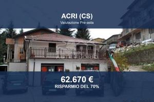 Immobile in asta di 173 m² a Acri