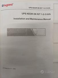 UPS gruppo di continuità 1kVA
