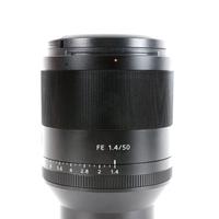 SONY 50 mm F1,4 Zeiss Planar FE - USATO GARANTITO