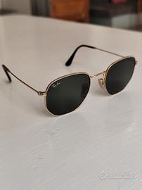 Ray-Ban Hexagonal - oro /lenti verdi G-15 