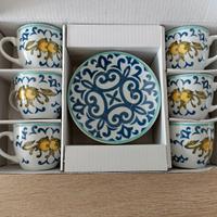 Set tazzine caffè Excelsa Amalfi