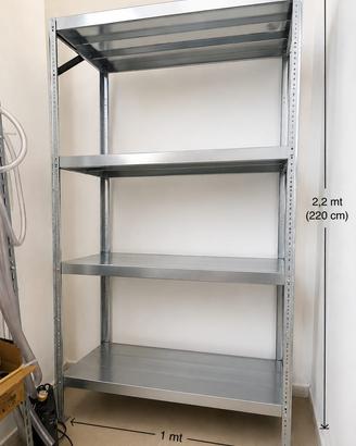 Scafalle in acciaio inox